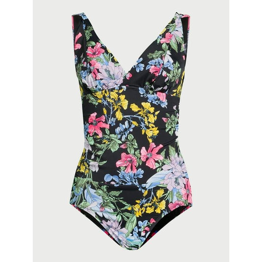 1 Piece Women's Flower Bathing Suit