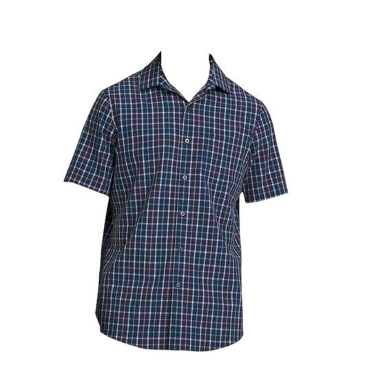 Men’s Plaid Button Up Dress Shirt