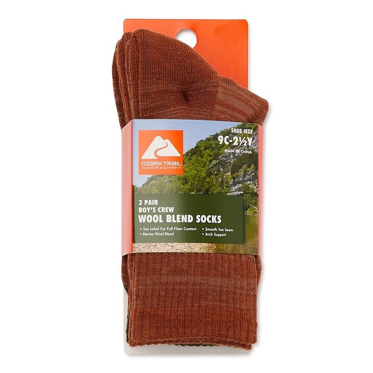 Men's Crew Wool Blend Socks