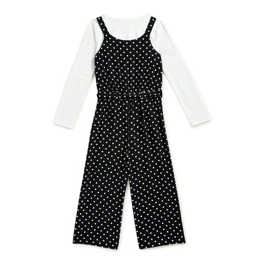 Girls 2 Piece Jumpsuit Set