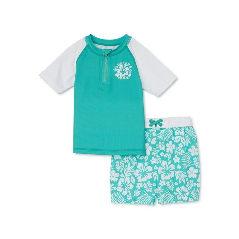 2 Piece Boys Rashguard Set